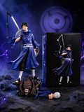 World Gift Mart Naruto Uchiha Obito Anime Figure Collectible Statue | Premium PVC Display Model (Blue)