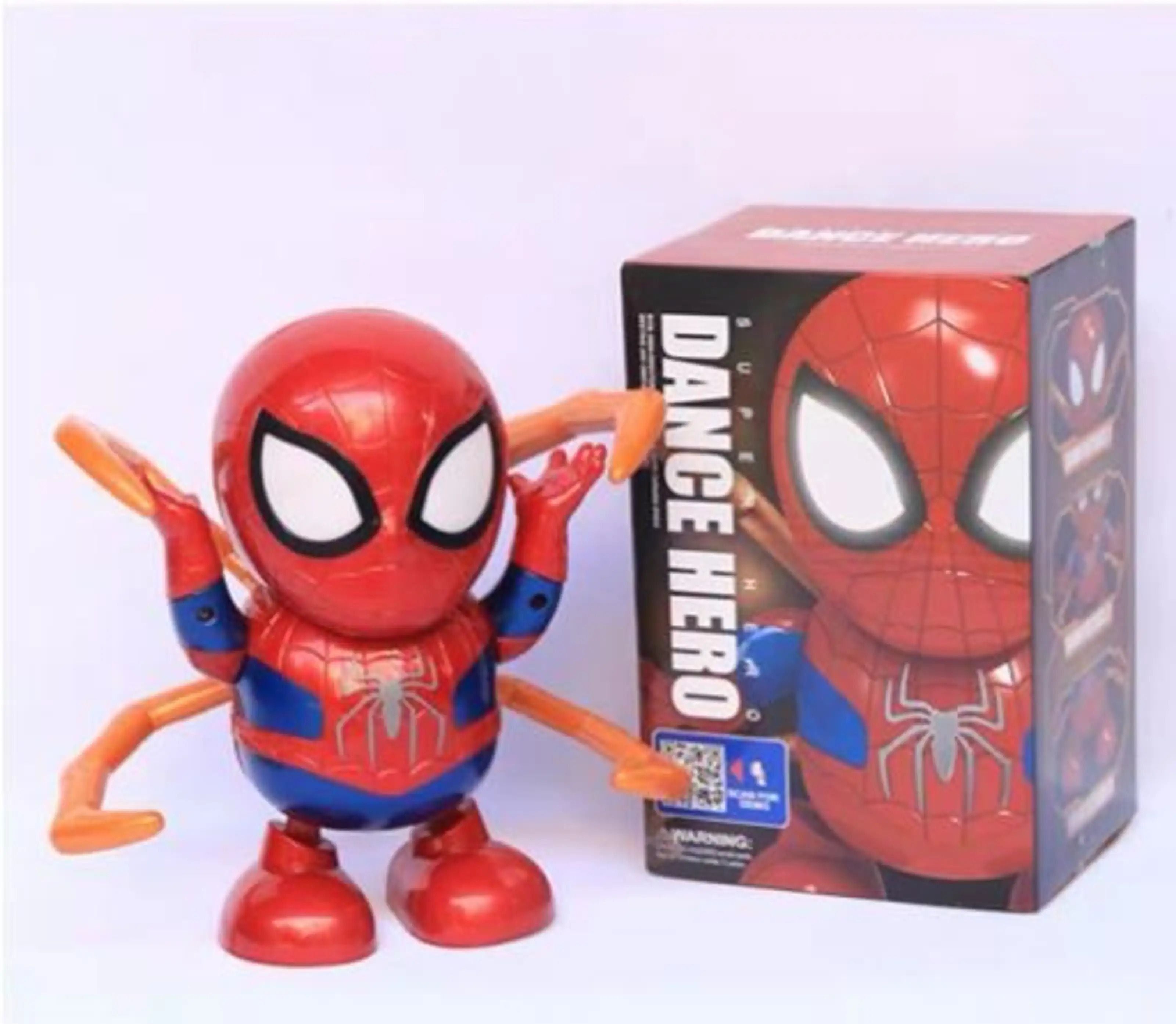 Instagram Viral Dancing Spider Hero Toy with Music, LED Lights & Moving Legs | Battery Operated Action Figure for Kids Birthday Gift