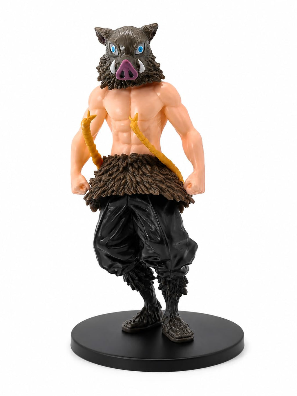 Inosuke Hashibira Action Figure | Demon Slayer Anime Collectible PVC Statue with Base | Detailed Anime Character Toy for Kids & Collectors | 15cm