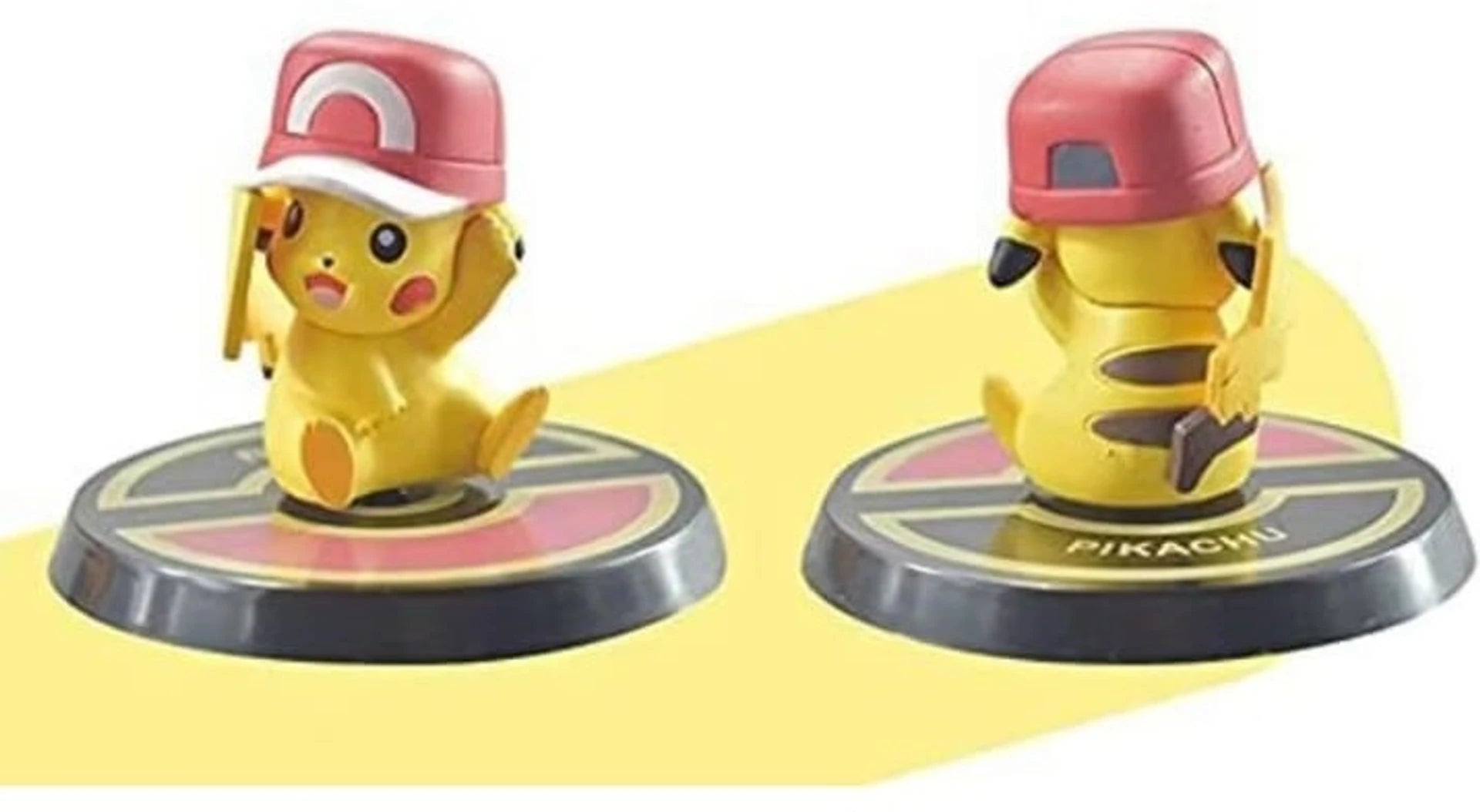 (Pack of 6) World Gift Mart Anime Electric Mouse & Dragon Mini Figures Set of 6 Collectible Toys (Multicolor)