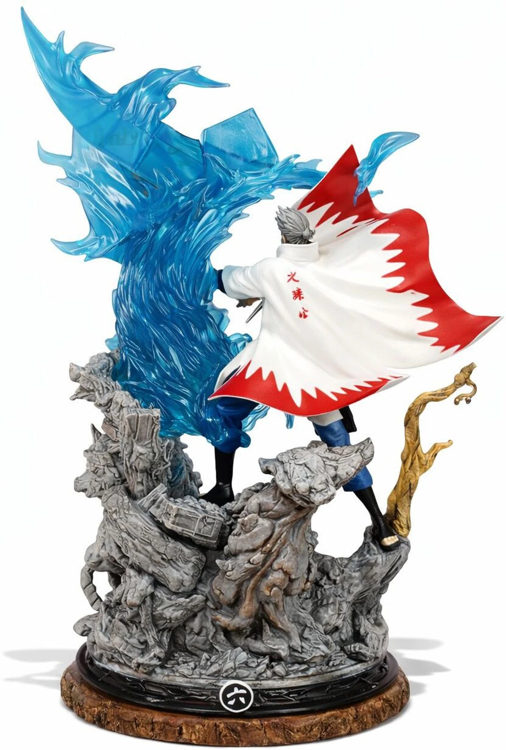 World Gift Mart Anime Ninja Power Effect Collectible Figurine with Energy Beast Effect 24 Cm (Multicolor)