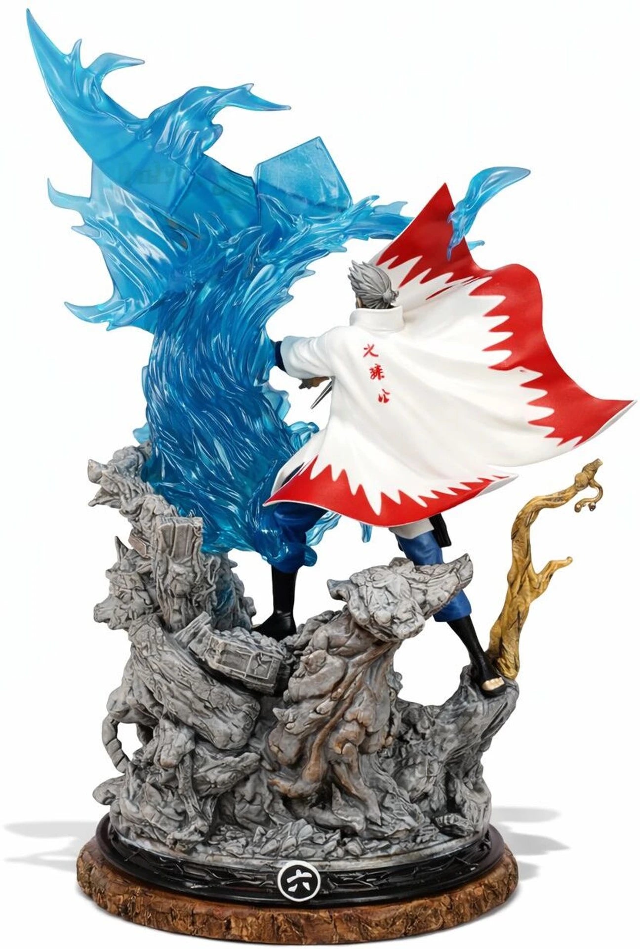 World Gift Mart Anime Ninja Power Effect Collectible Figurine with Energy Beast Effect 24 Cm (Multicolor)