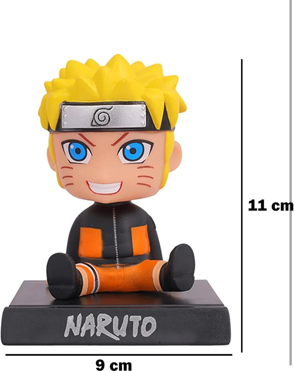 World Gift Mart Bobble Head Action Figure Limted Edition for Car Dashboard , Office Table (11cm) (Multicolor)