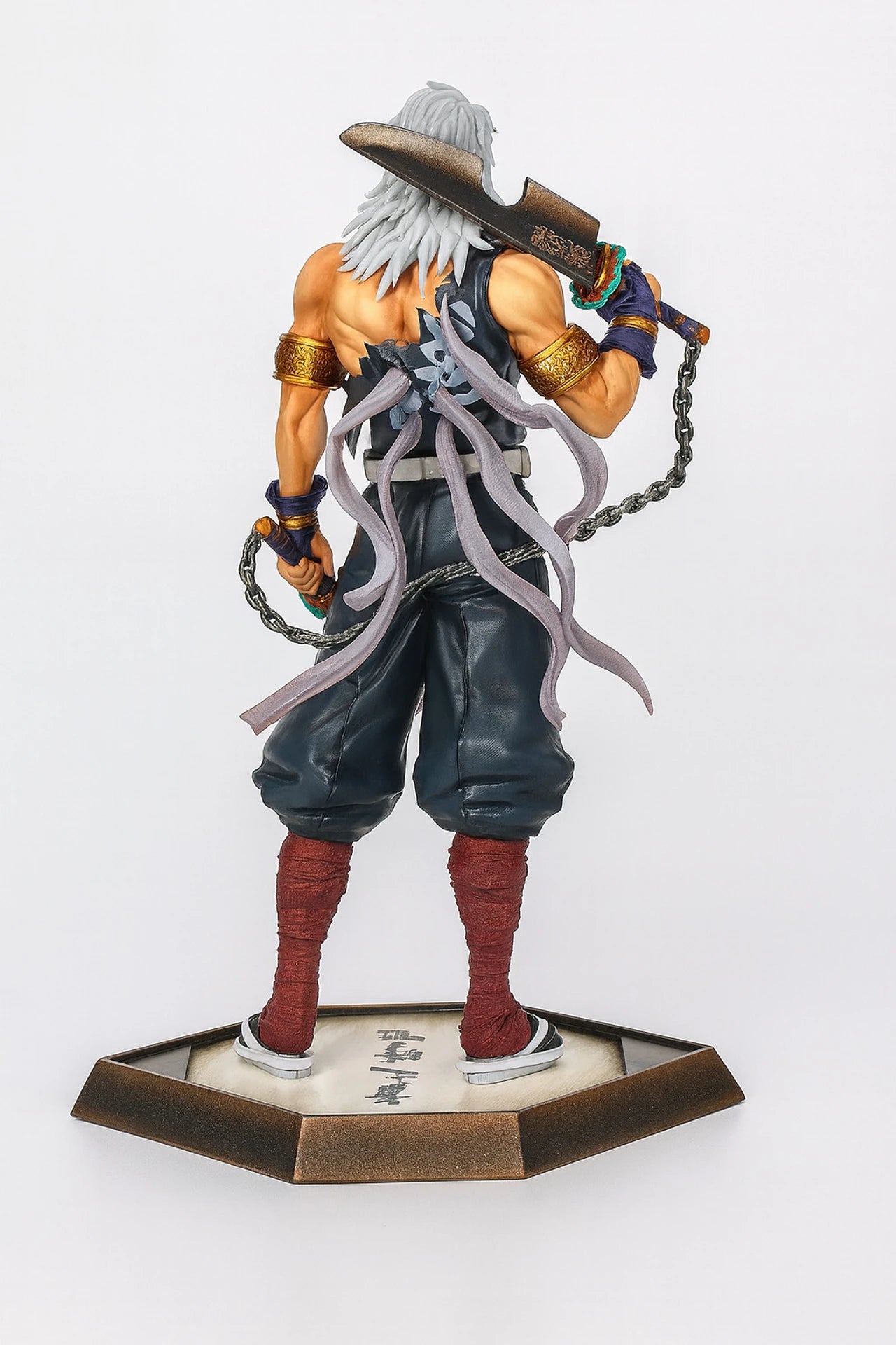 World Gift Mart Limited Edition Demon Slayer Tengen Uzui 30 cm Figure with Demon Slayer Box| (Multicolor)
