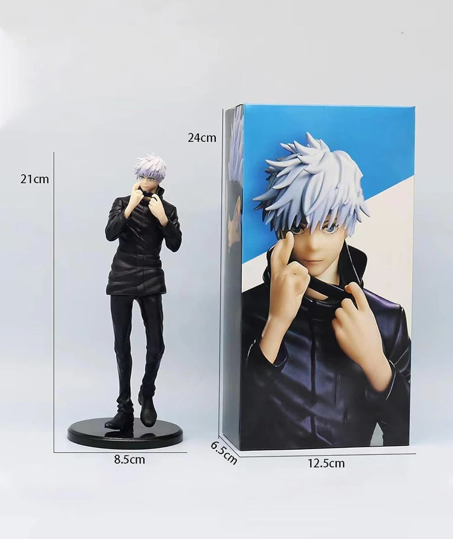 World Gift Mart Satoru Gojo Anime Action Figure Collectible Premium PVC Statue 20Cm (Multicolor)
