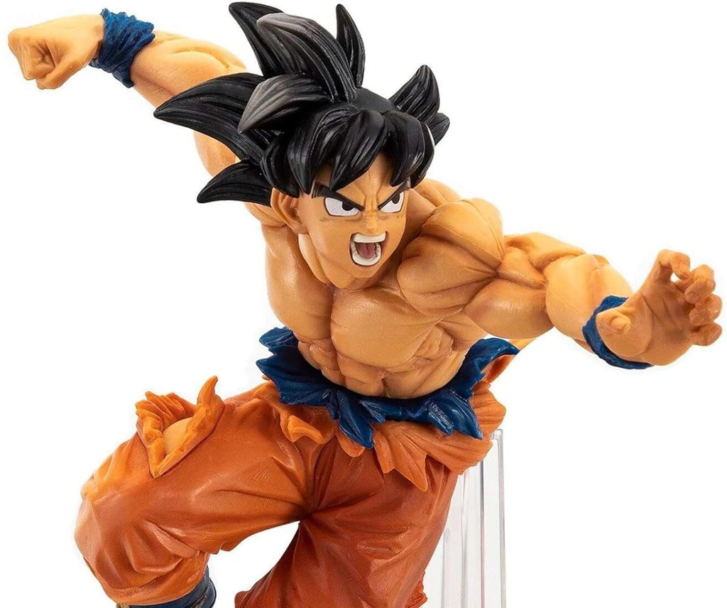 World Gift Mart Son Goku Action Figure Collectible with Display Stand Figure from Dragon Ball Z (Multicolor)