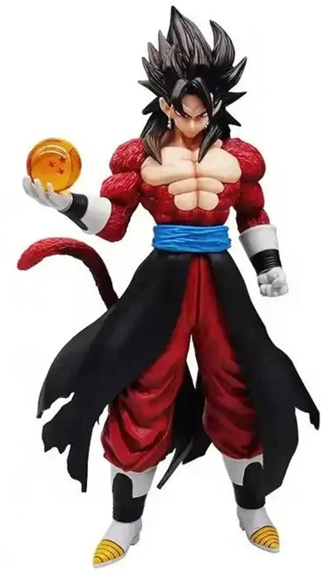 World Gift Mart Super Saiyan 4 Goku Action Figure | Dragon Ball GT Collectible Height 30 cm (Multicolor)