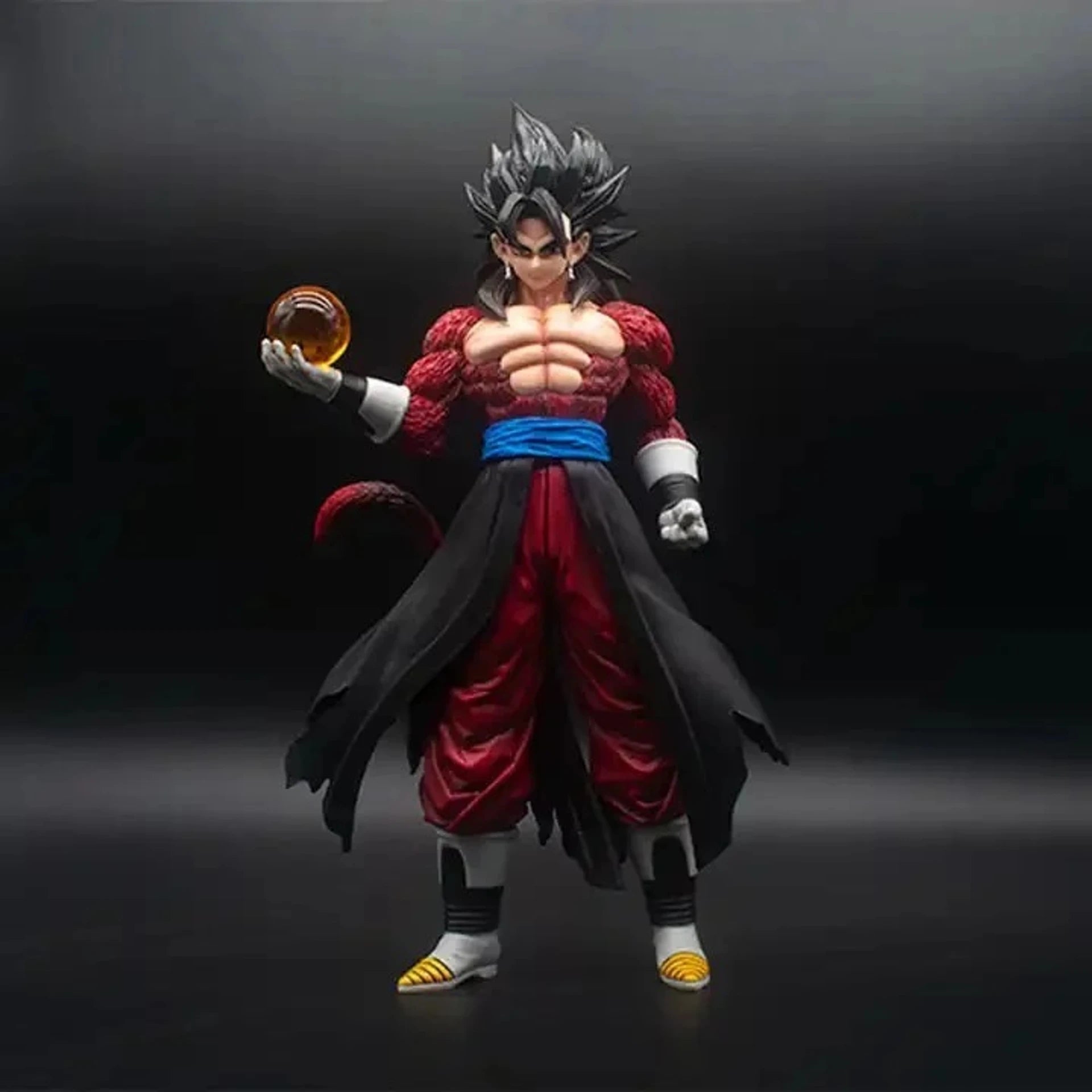 World Gift Mart Super Saiyan 4 Goku Action Figure | Dragon Ball GT Collectible Height 30 cm (Multicolor)