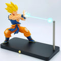 World Gift Mart Super Saiyan Action Figure–Energy Blast Collectible Statue 18Cm Special Edition (Multicolor)