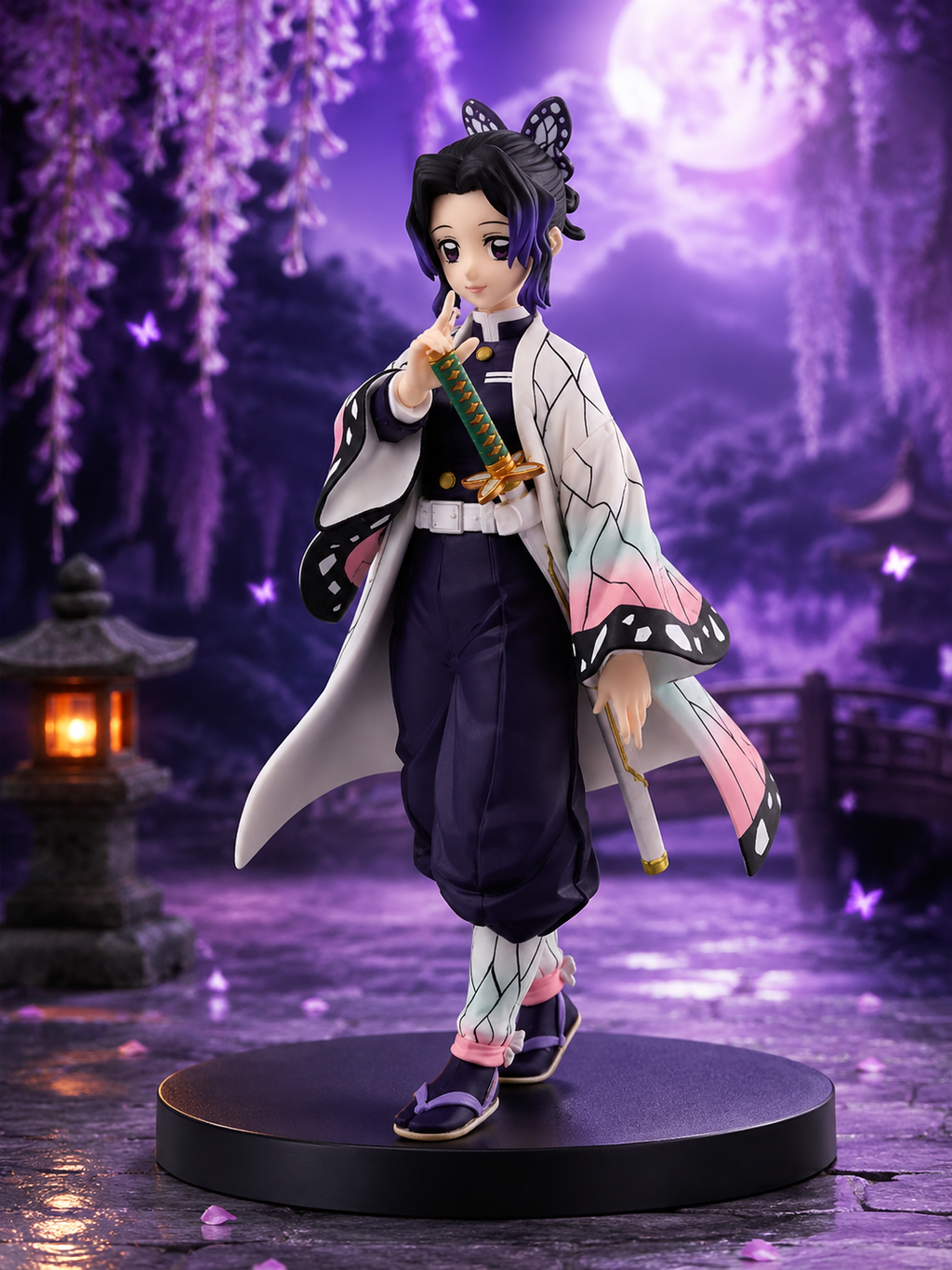 (Pack of 6) Demon Slayer Action Figure Combo | Tanjiro, Nezuko, Zenitsu, Inosuke, Shinobu & Giyu Anime Collectible Figures with Display Bases | Premium Desk Decor, Gaming Setup & Gift for Fans