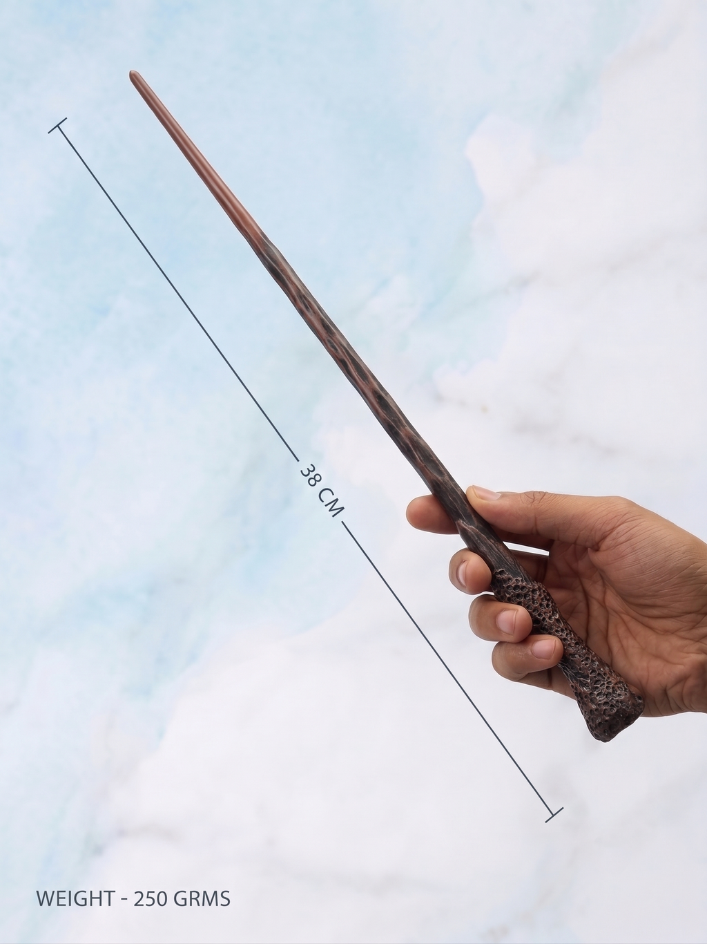 Ron Weasley Magic Wand Set 38 CM | Premium Wizard Wand with Hogwarts Express Tickets & Collectible Trading Card | Fantasy Cosplay Prop Gift for Fans