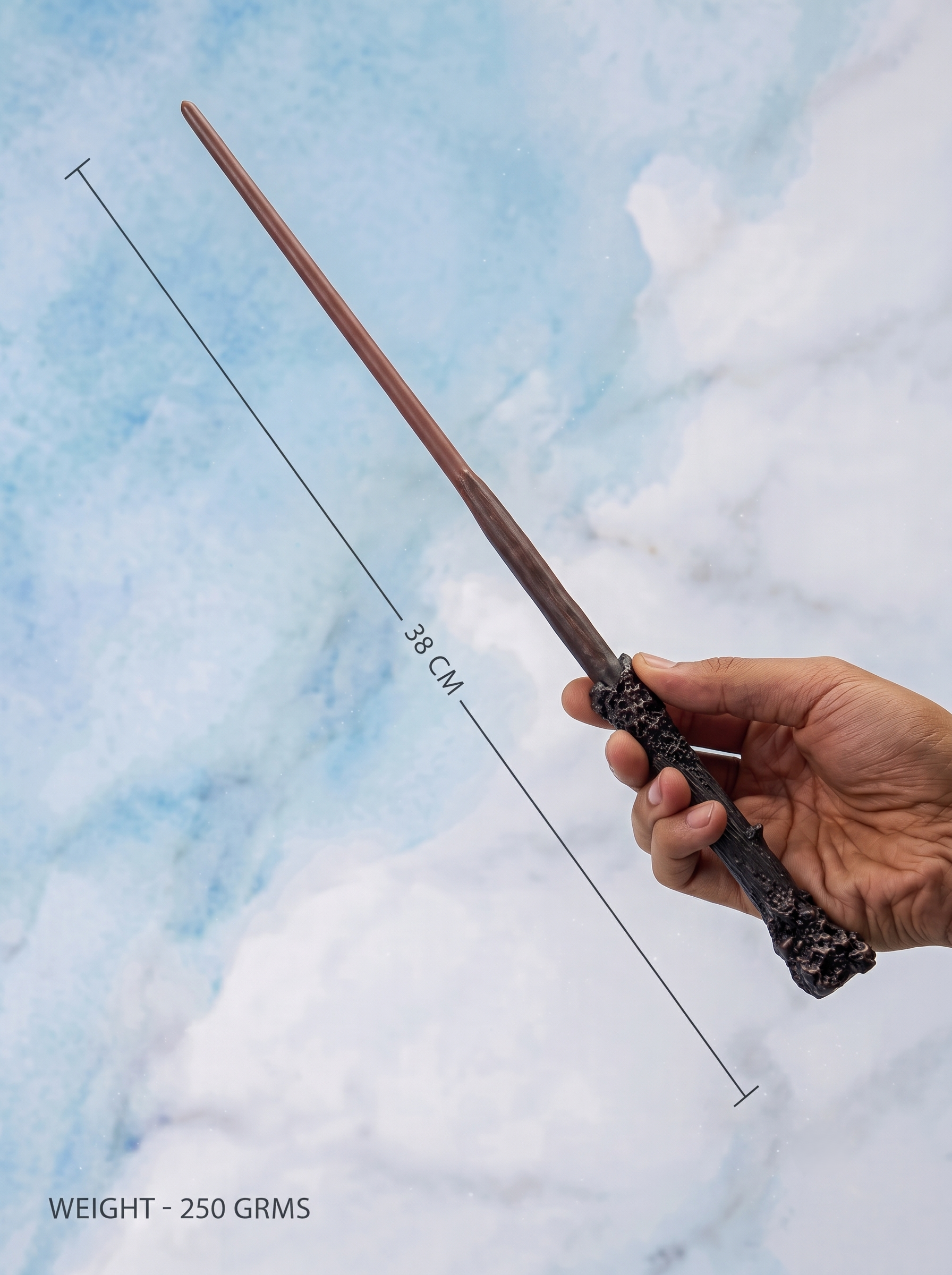 Harry Potter Wand for Boys & Girls | 36 CM Magic Wizard Wand Set with Hogwarts Tickets & Trading Card | Cosplay Prop Gift for Fans
