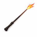 Harry Potter Fire Magic Wand | 38CM Wizard Wand, USB-C Charging Magic Trick Wand, Magic Paper & Gift Box for Kids, Fans, Cosplay & Gifting