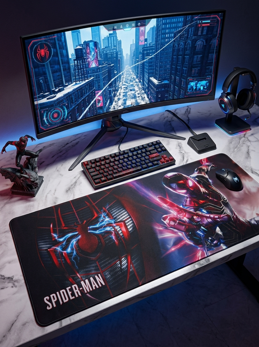 Spider man deskmat