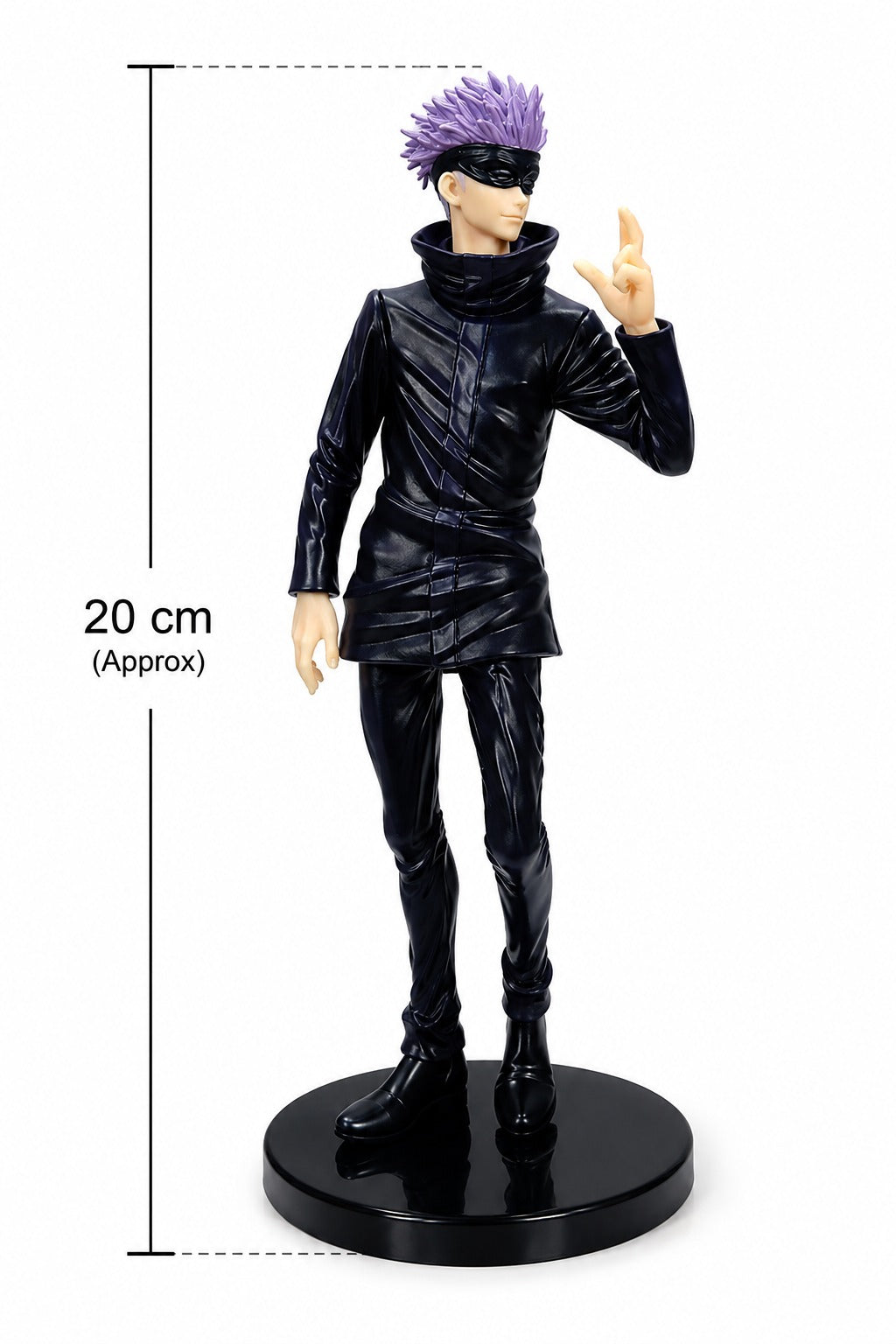 SEO Optimized Product Title  Satoru Gojo Action Figure 20cm Anime Collectible PVC Statue | Jujutsu Kaisen Gojo Figurine | Premium Desk Decor Gift for Anime Fans