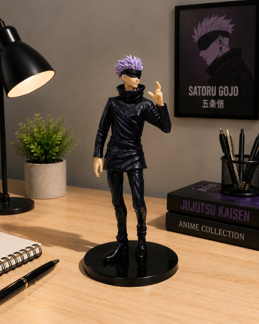 SEO Optimized Product Title  Satoru Gojo Action Figure 20cm Anime Collectible PVC Statue | Jujutsu Kaisen Gojo Figurine | Premium Desk Decor Gift for Anime Fans
