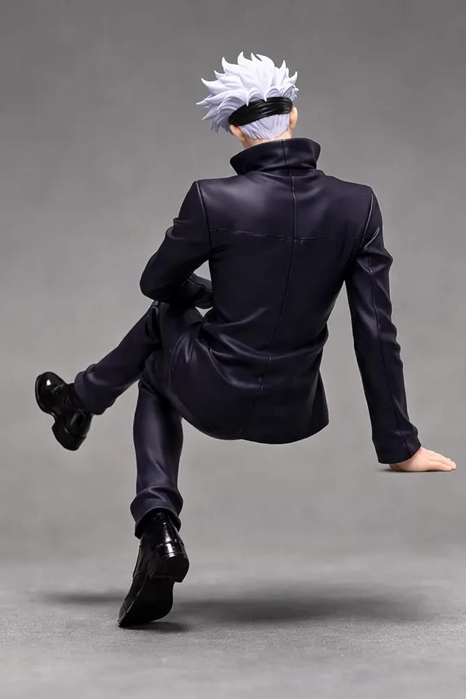 Gojo Satoru Sitting Figure – Anime Collectible PVC Action Figure | Jujutsu Kaisen Desk Decor Statue | Premium Display Model for Anime Fans & Collectors