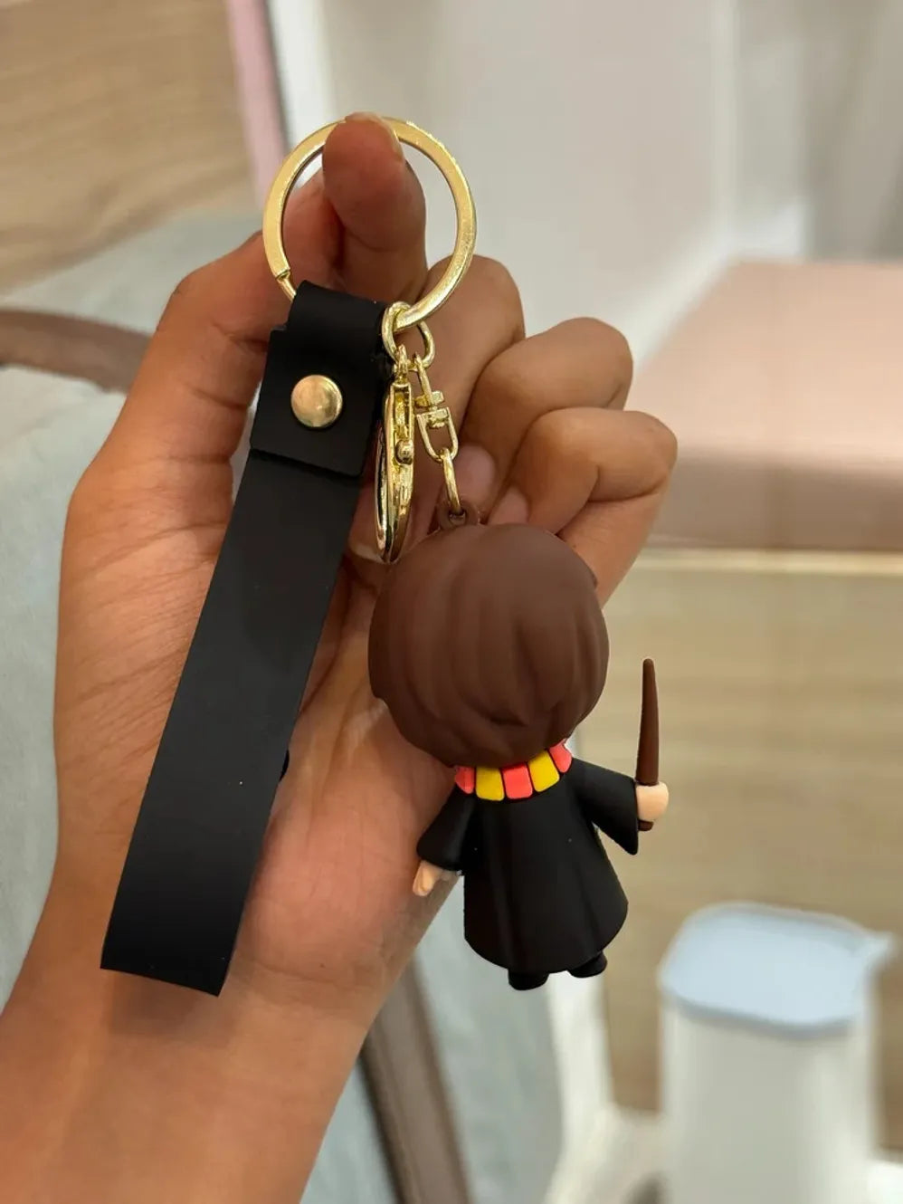 World Gift Mart Harry Potter Keychain – Fans Key Ring for Keys, Bags & Gifts Key Chain