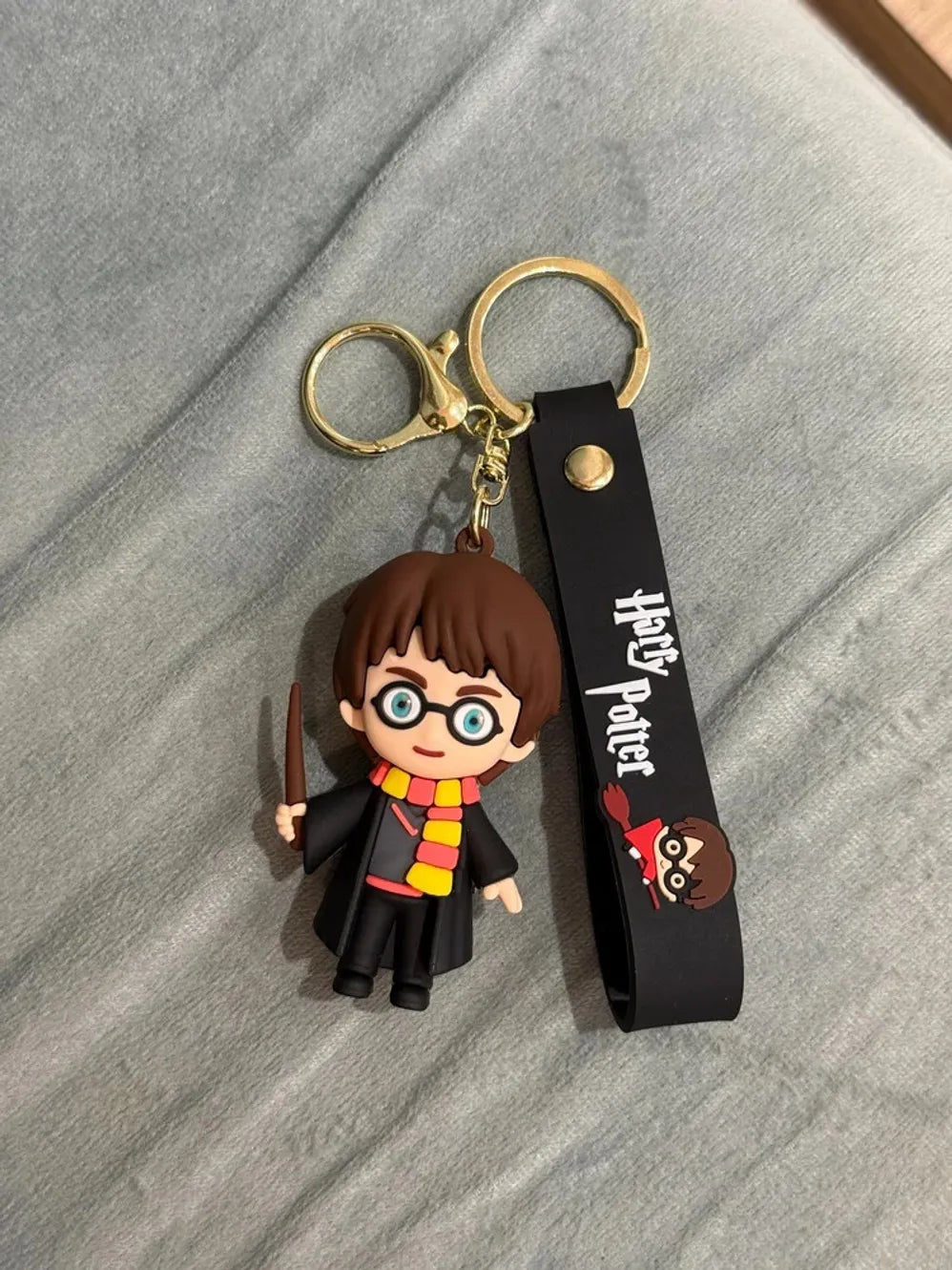 World Gift Mart Harry Potter Keychain – Fans Key Ring for Keys, Bags & Gifts Key Chain