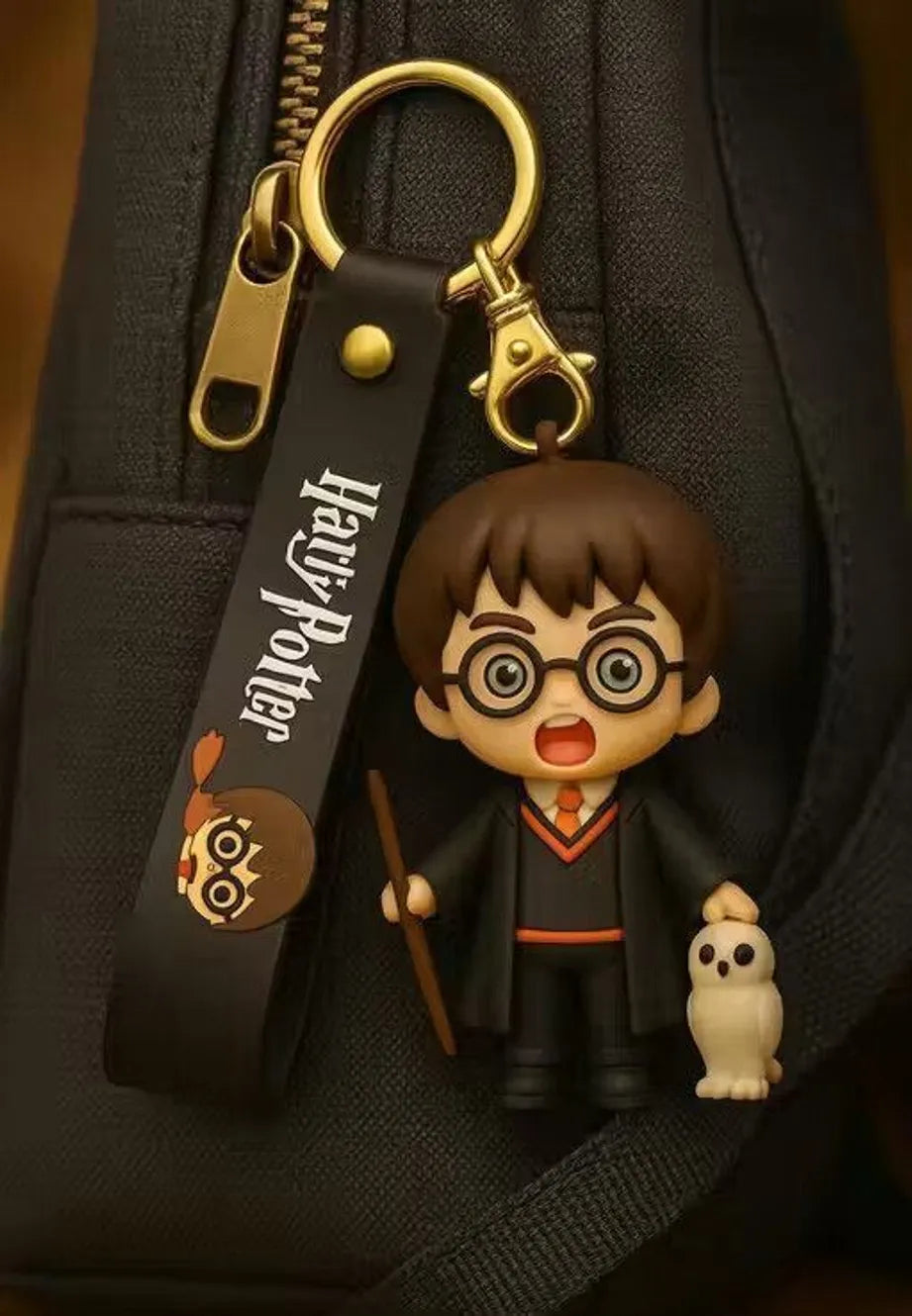 Vetocity Harry Potter Themed Keychain for Boys & Girls | Premium PVC Strap & Metal Hook Key Chain