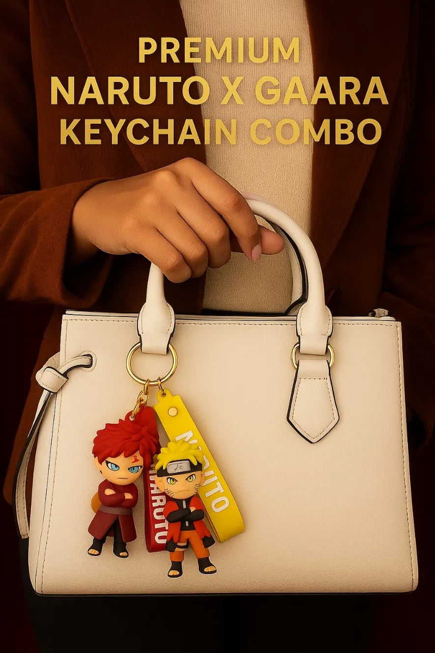 World Gift Mart Limited Edition Naruto & Gaara Keychain | Best gift for best friends Key Chain