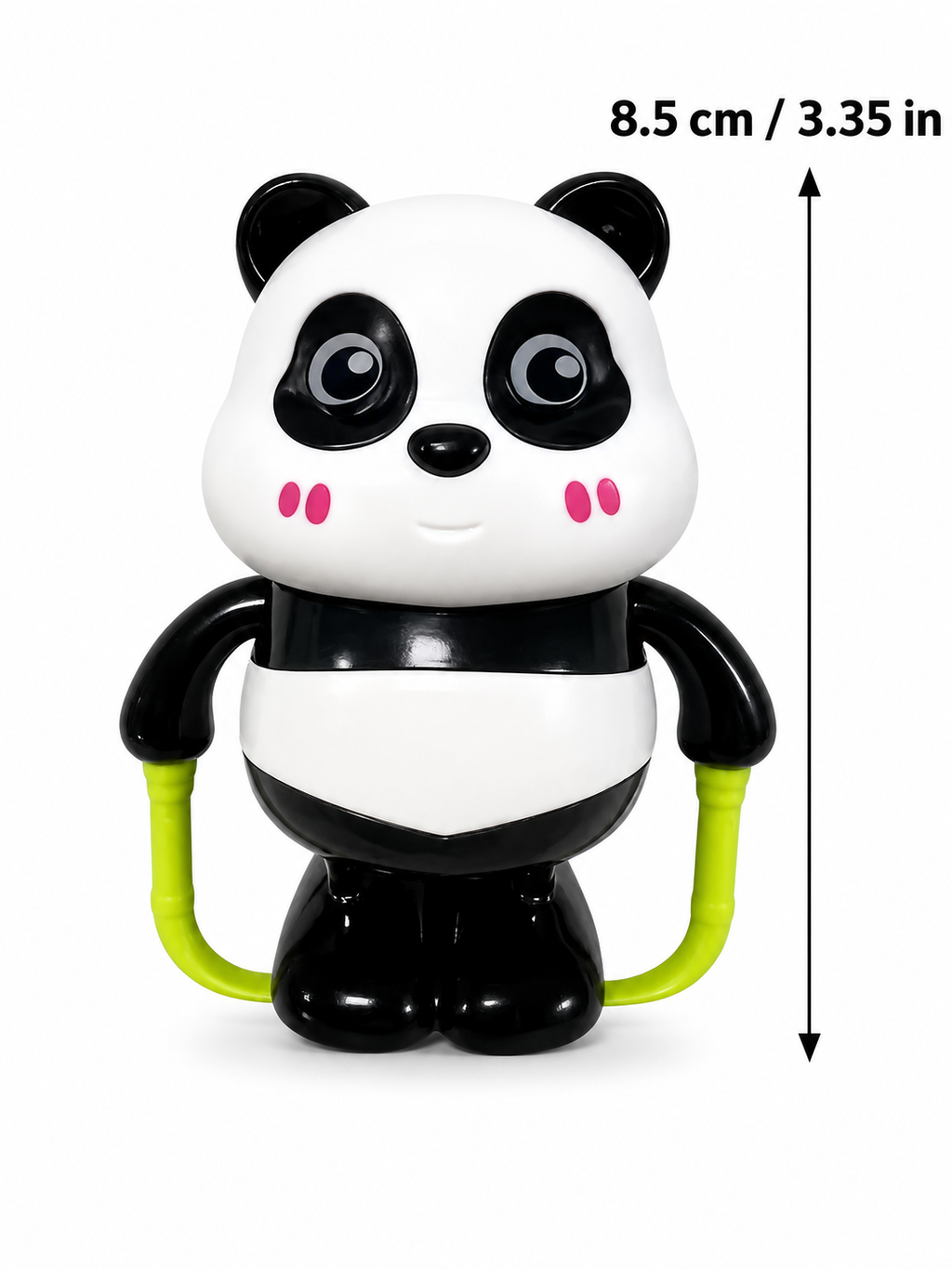 World Gift Mart (Pack of 3)Panda Toys with Skateboard,Hoop & Exercise , Educational Toy for Kids (Black, White)
